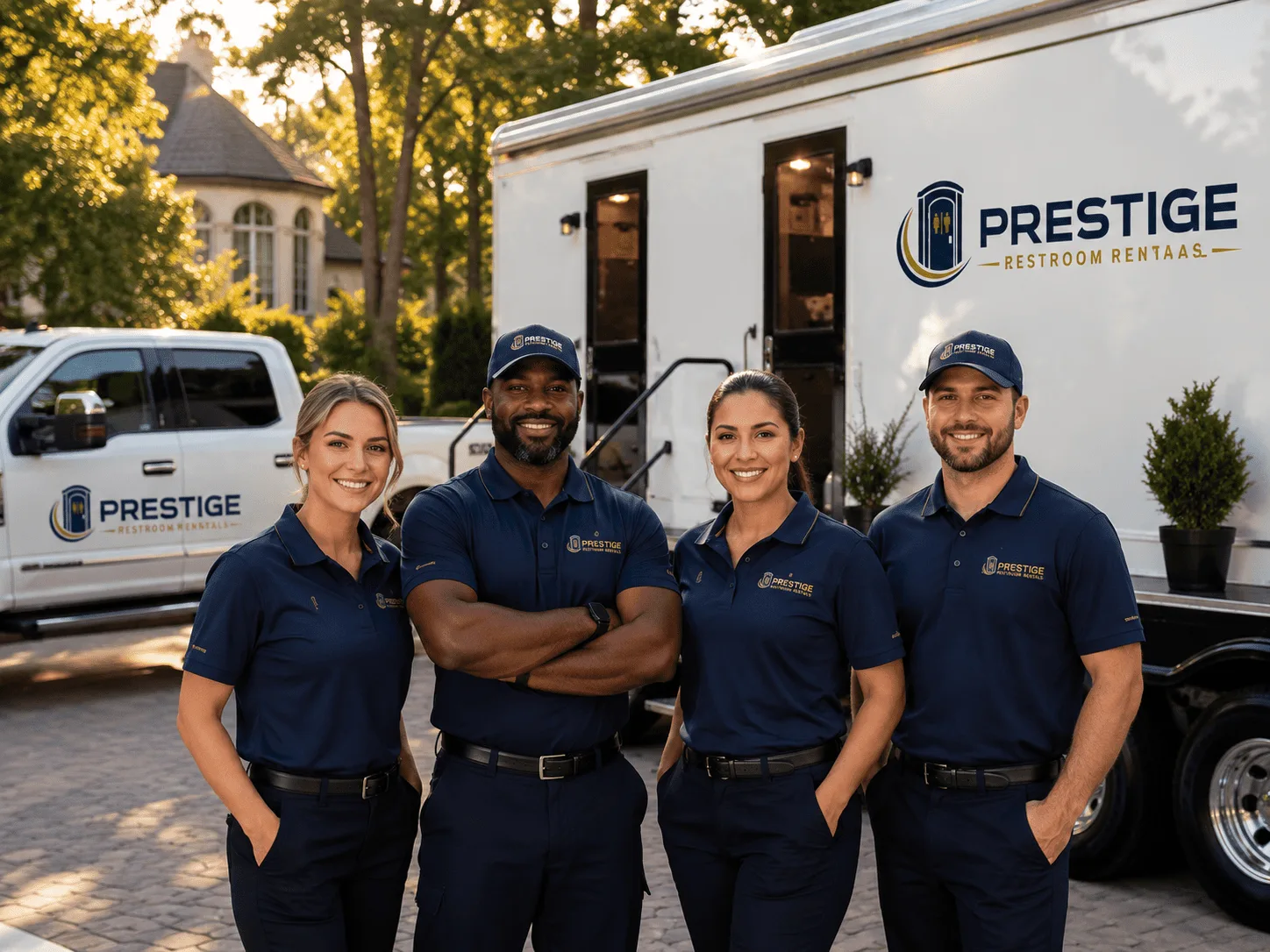 Trusted Luxury Portable Restrooms company in Arrey, NM